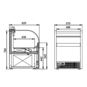 Горка холодильная МХМ Флоренция ВХСп-0,6 micro - Изображение 2