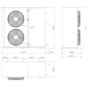 Компрессорно-конденсаторный блок Intercold CCB335 YM115 - Изображение 2