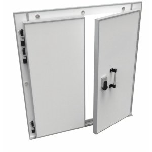 Дверь холодильная распашная двустворчатая НТ-РДД-1600*2000/120 - Изображение 2