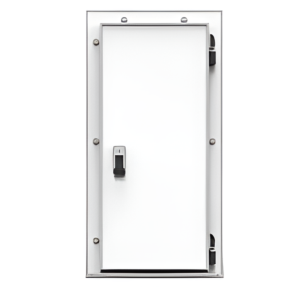 Дверь холодильная распашная одностворчатая НТ-РДО-800*2000/80 (с металлической рамой)