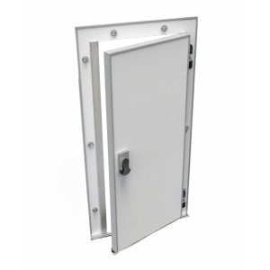 Дверь холодильная распашная одностворчатая СТ-РДО-1200*2200/80 (с металлической рамой) - Изображение 2