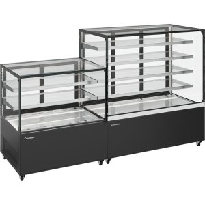 Витрина кондитерская Carboma KC84-110 VV 1,2-1 (9005) - Изображение 4