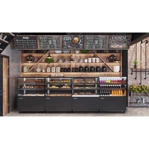 Витрина кондитерская Carboma KC84-110 VV 1,5-1 (9005) - Изображение 6