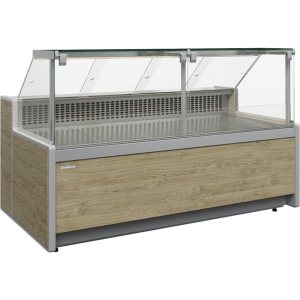 Витрина холодильная Carboma GC111 SM 2,5-1 (1010 Мариель) (газлифт, без боковин)