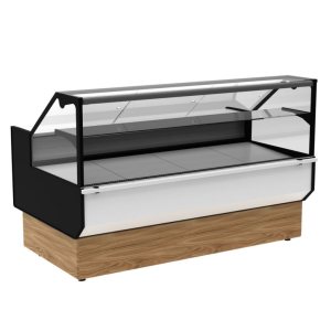 Витрина холодильная Carboma GC95 SV 1,2-1 (ВХСр-1,2 Carboma GC95 KombiLux) (0107 ольха)