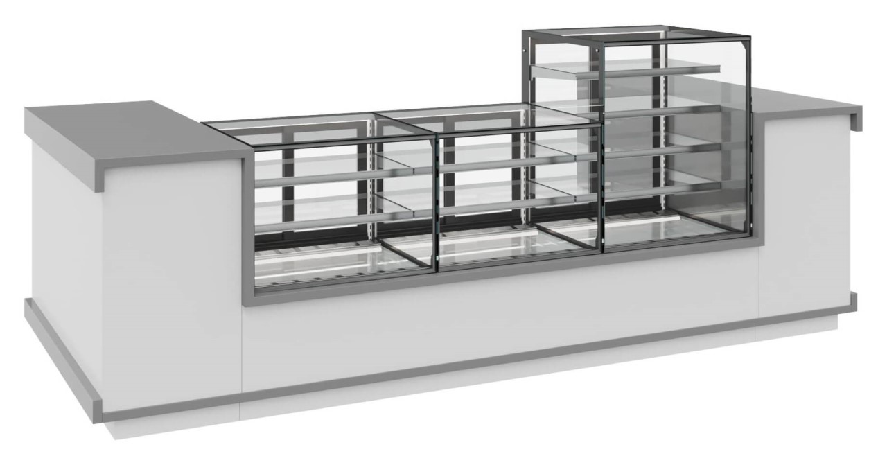 Витрина кондитерская KC71-130 VV 1,2-1 BUILT-IN